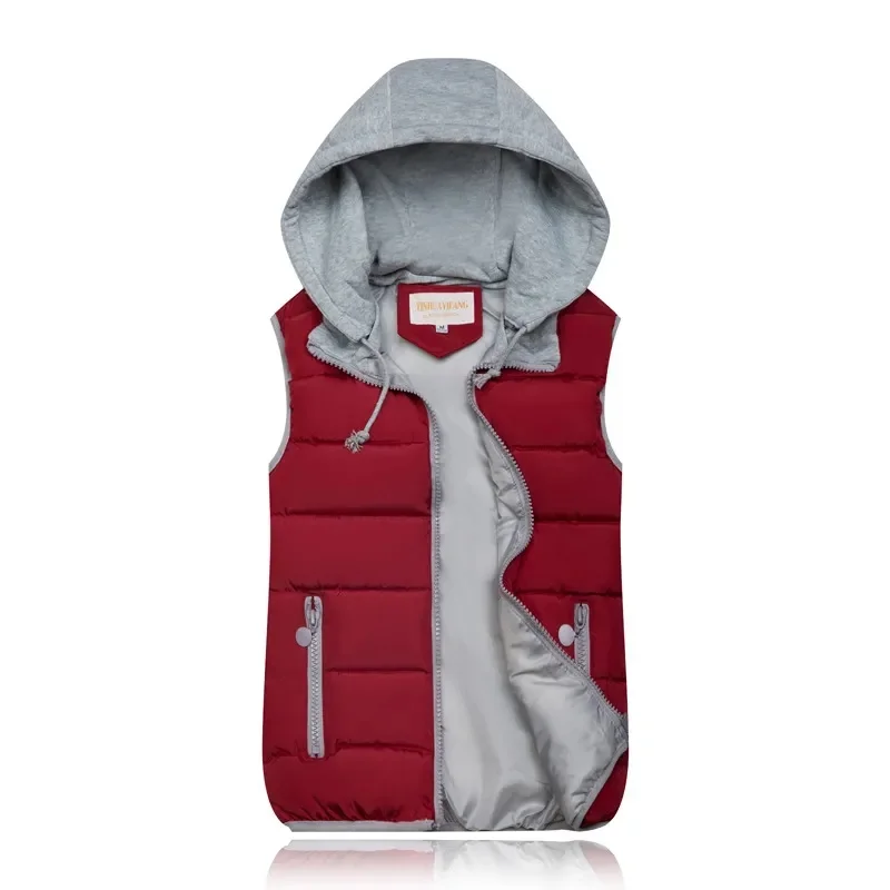 

New 2023 Winter Vests Women Coat Lady Sleeveless Jackets Autumn Waistcoat Short Slim Thicken Warm Vest Female Puffer Outerwear