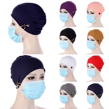 

Unisex Turban Wrap Head Hat Solid Color Fashion Casual Simple Comfortable Turban Polyester Material Elastic Turban