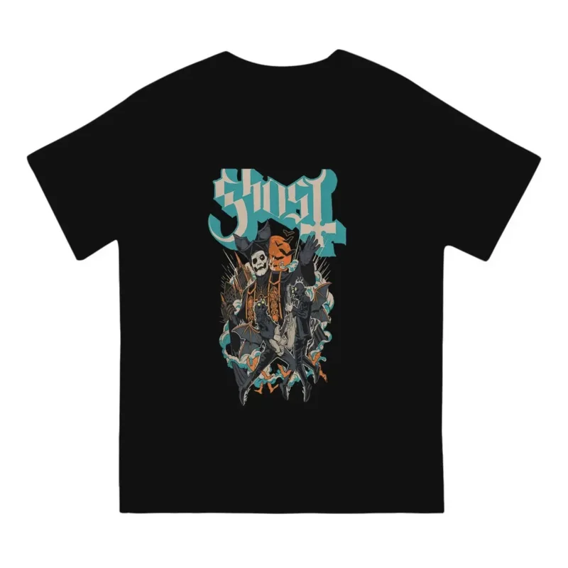 

Ghost Impera Maestro Individuality T Shirt Harajuku Streetwear Hipster Scary Horror Men's TShirt oversized t shirt