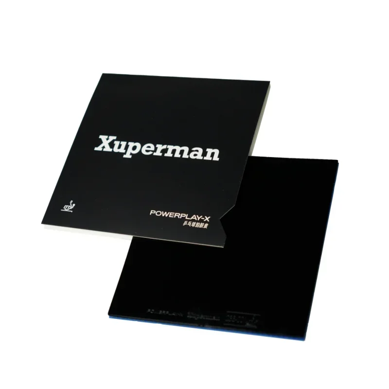 Xuperman Xuxin Table Tennis Rubber Sheet Backhand Forehand Rubber Pips-in Ping Pong with 2.1mm Sponge Fast Attack Loop table tennis rubber
