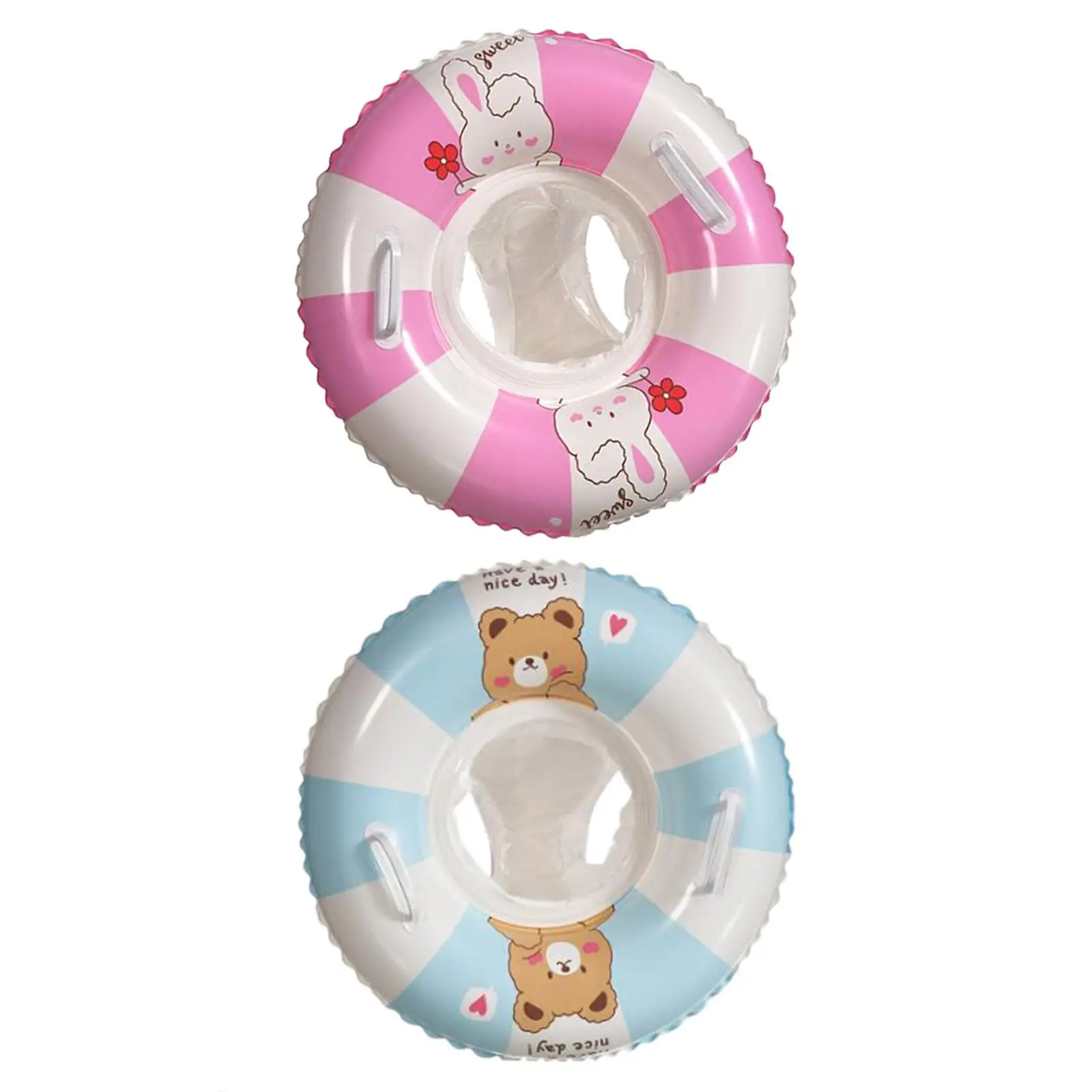 

Kids Inflatable Float Seat Boat Water Raft Lounge Swimming Rings Swimming Pool Floats for Child Bathing Lawn Boys Girls Beach