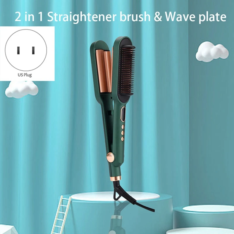 

2 в 1, Плойка для выпрямления волос