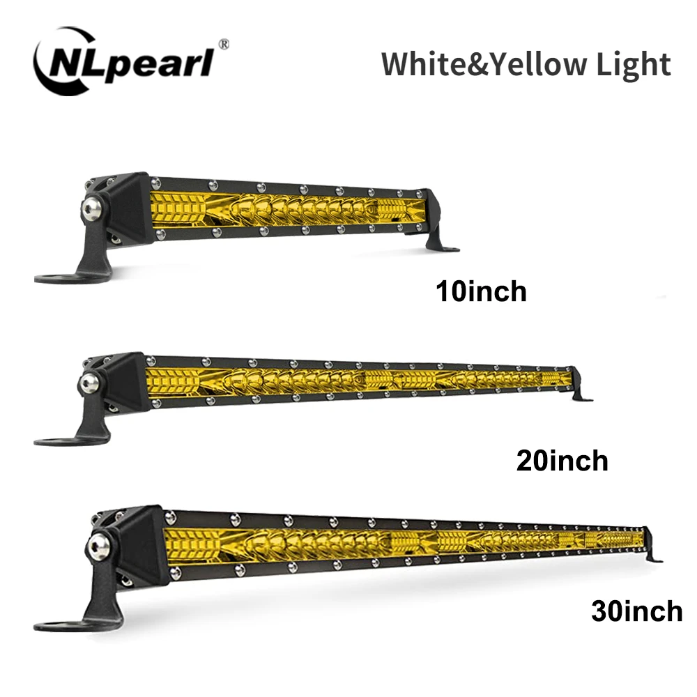 NLpearl12V24VLEDBar3000KAmberSpotFloodLEDLightBarworklightforOffroad.jpg