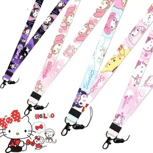 Sanrio Hello Kitty Lanyard Anti-Fall Accessories Beads Wrist Decorate  Hanging Chain Creativity Pendant Versatile Girlfriend Gift - AliExpress