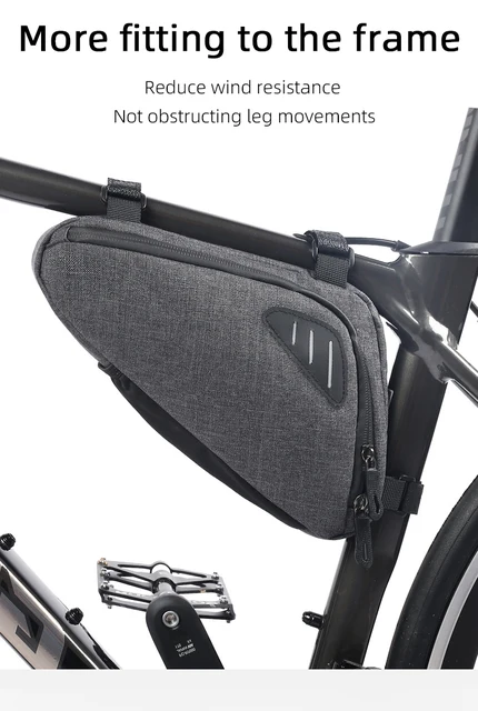 BORSA SELLA TELAIO Anteriore Triangolo A Forma Di Triangolo Per Bici Ciclismo EUR 10,92 - Foto 10
