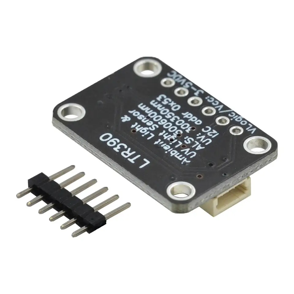 Gravity LTR390 UV Light Sensor 280nm to 430nm Support I2C UART 3.3V or 5V for Light intensity detection Weather Experime image 6