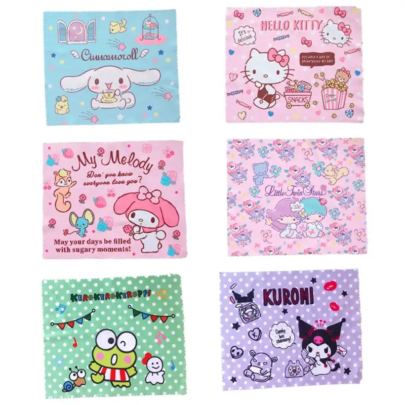 Glasses Cleaning Cloth Cartoon Glasses Cleaning Cloths Sanrio