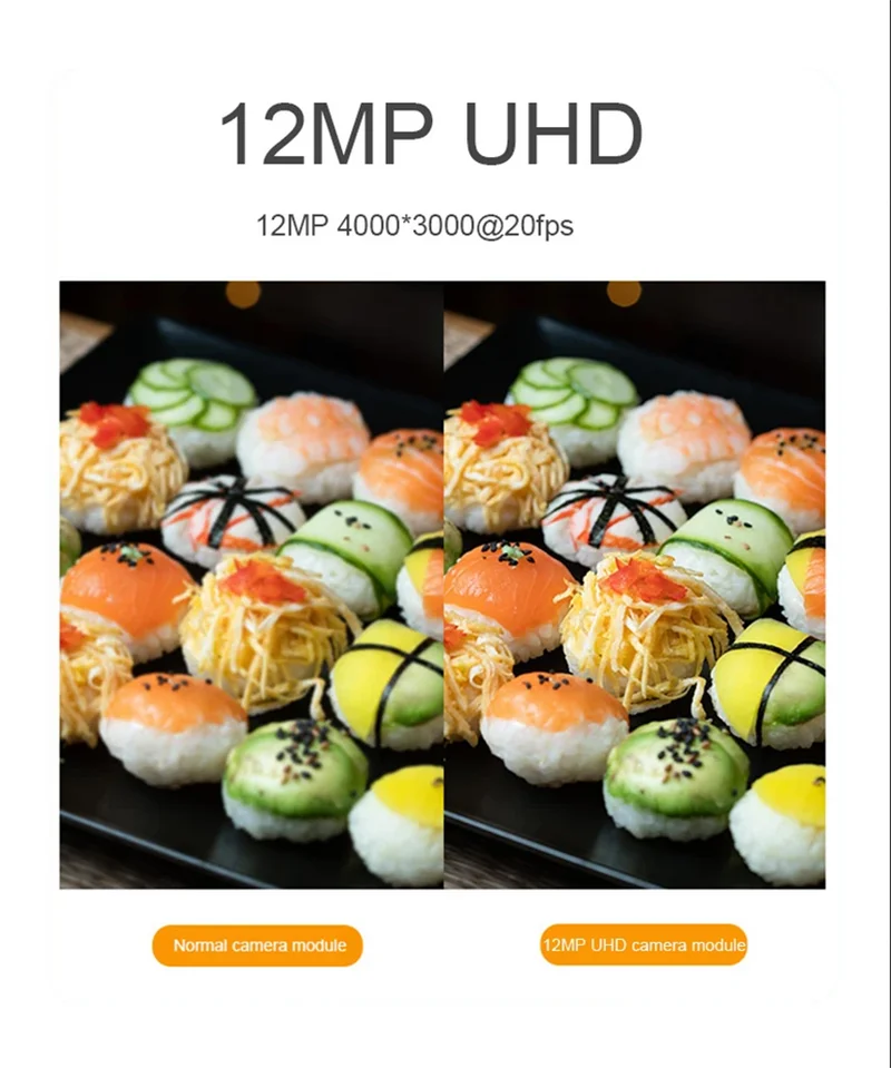4K 12MP HD IMX577 USB3.0 Kameramodul IR-Cut Filter AF/FF FOV 100 ° Hochgeschwindigkeits-Webcam mit 30 Bildern pro Sekunde, 4000*3000, hoher Klarheit und guter Leistung bei schlechten Lichtverhältnissen – Detail 9