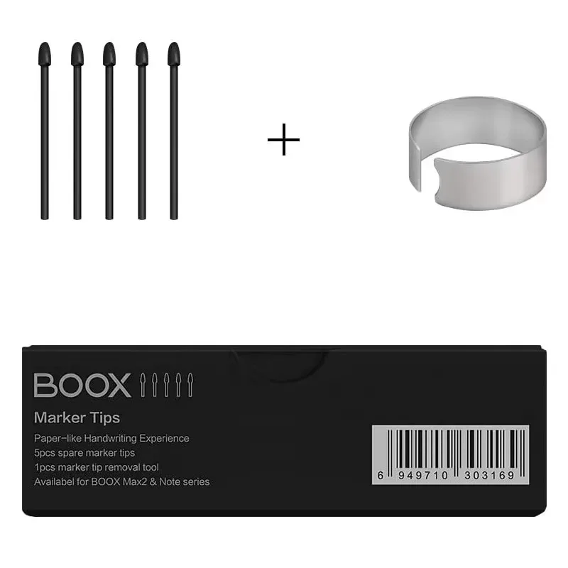 Onyx BOOX Marker Tips Nibs Kit for Pen2 Pro, Max Lumi2, Note Air2, Note 4, Note5,Nova Air C,Tab Mini C,Tab Ultra C,Stylus, 5pcs 2