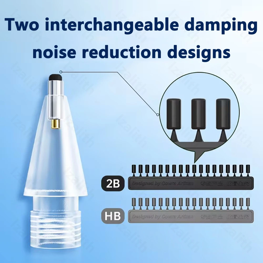 Enhanced Pencil Tips for Enhanced Drawing Precision - Double Layer 2B & HB Thin Tips
