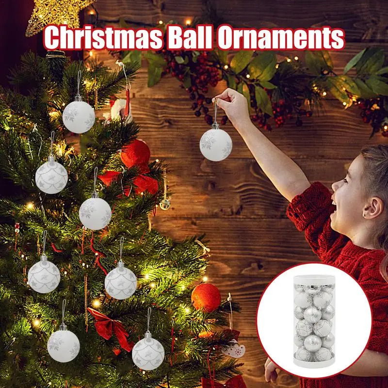 

Рождественский шар, подвесные кулоны, Рождественское украшение для дома, новогодние подарки, 2023 ударопрочные шарики