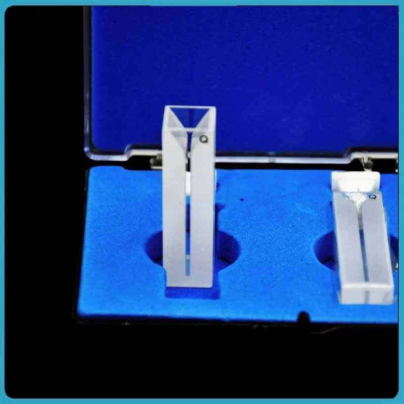 Quartz Cuvette Cell Micro Quartz Cuvette 1 mm 350 ul Pack of 2