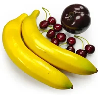 Set of Fake Fruits for Home Decoration, Fruit Model for Party Decoration, Fruit, Strawberry, Mango, Bananas, 20 Pieces/Set 4