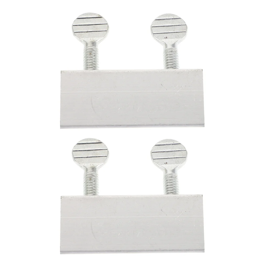 2 Pcs Window Safety Latch Stopper Lock Foldable Clothes Hanger Screen Security Aluminum Alloy Child Pin Switch