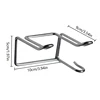 Stainless Steel Hair Dryer Rack High Quality Bathroom Hairdryer Holder Wall Mounted Self-adhesive No Punching Easy To Install 6