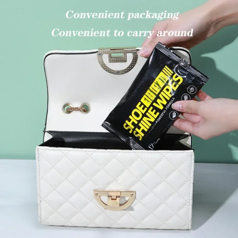 Shoe Polishing Wet Wipes Disposable for Sneaker Cleaning