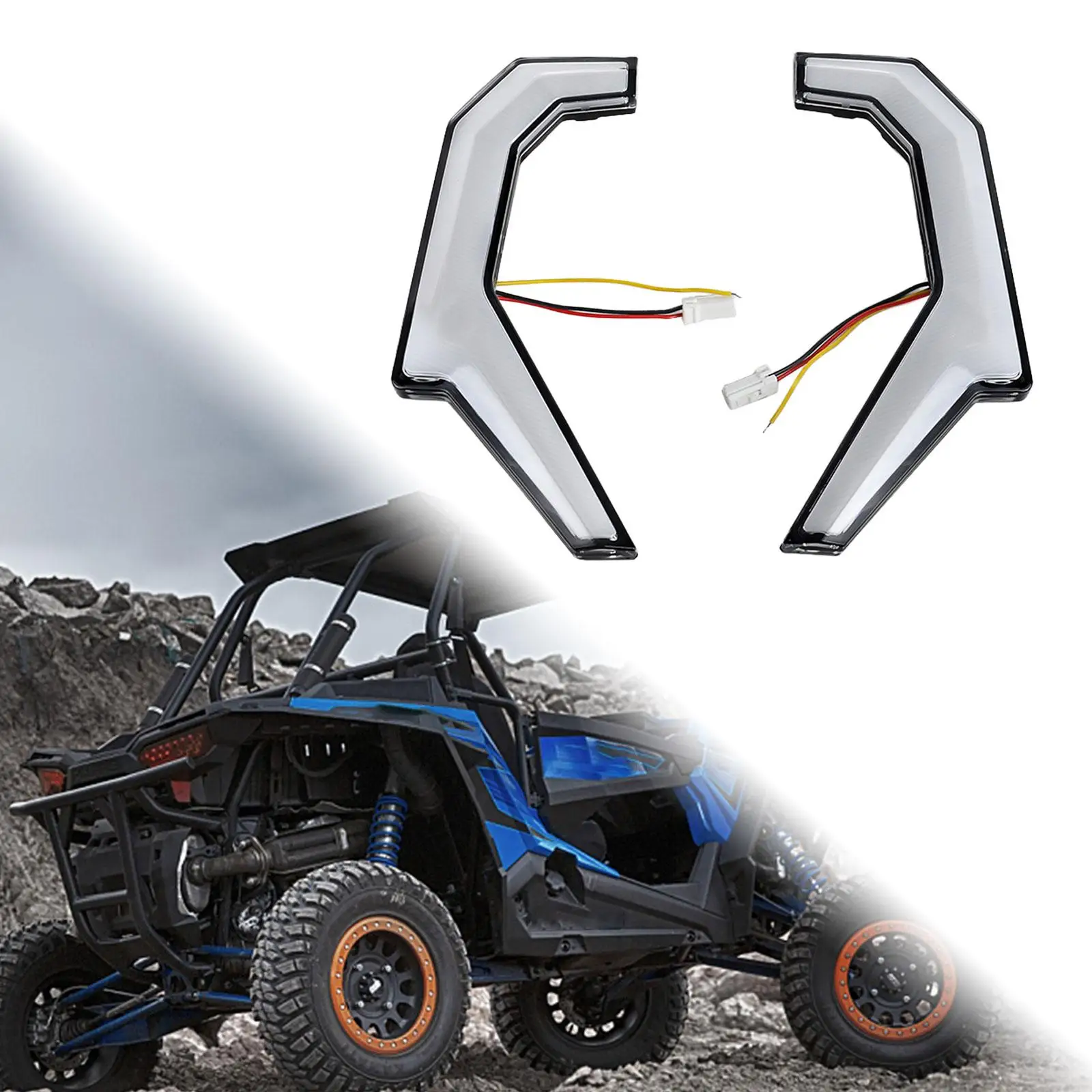 Turn Signal Fang Lights Accessories for Polaris RZR XP 1000 2014 - 2020