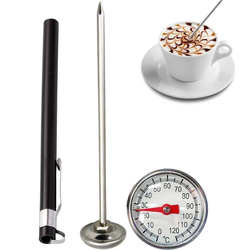 New Stainless Steel Kitchen Food Cooking Milk Probe Temperature Thermometer