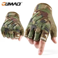 Touch Screen Tactical Cycling Gloves Outdoor Combat Airsoft Paintball Hunting Shooting Hiking Bicycle Sports Anti-Slip Men Women 1