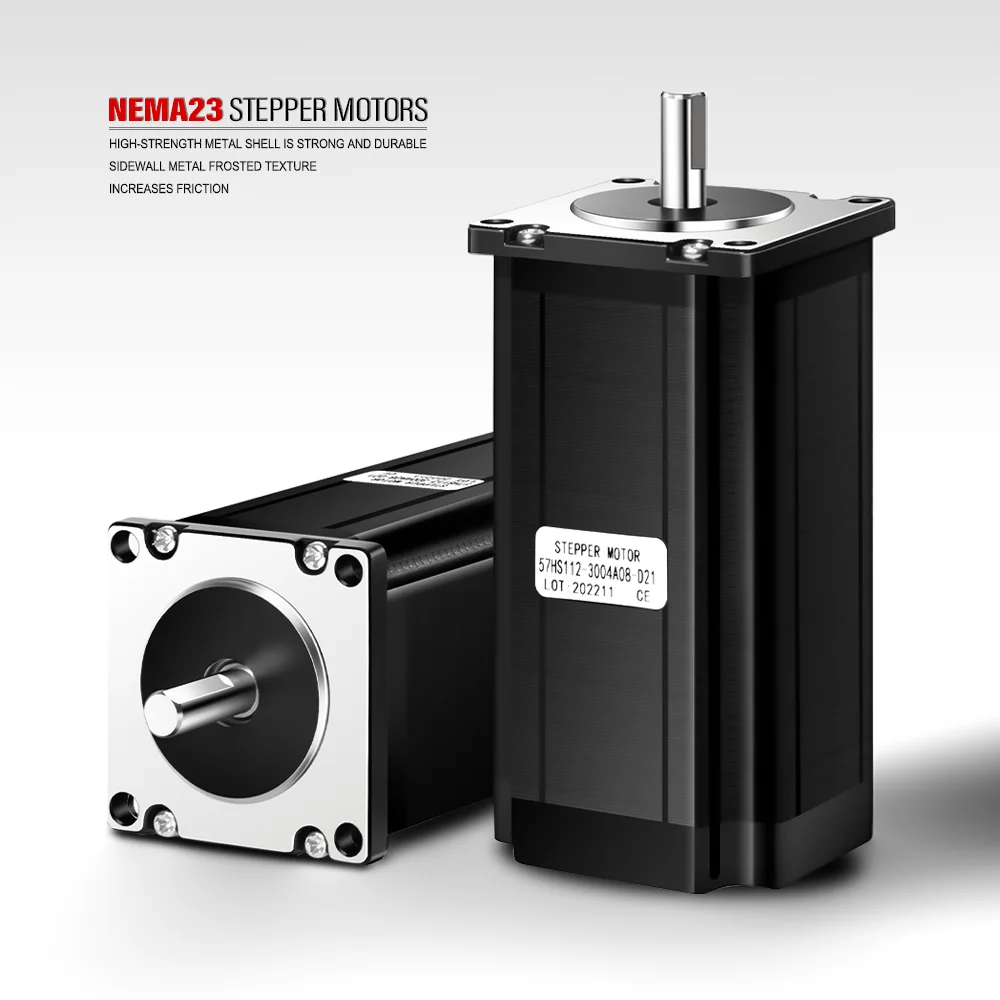 High Torque Nema23 CNC Stepper Motor 425oz.in/1.2Nm/2.2Nm/3Nm CNC Mill Lathe Router stepper motor