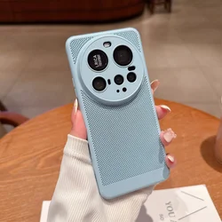 Enhanced Heat Dissipation Cooling Case with Camera Protector and Breathable Hard Cover for Redmi K60Pro (Blue)
