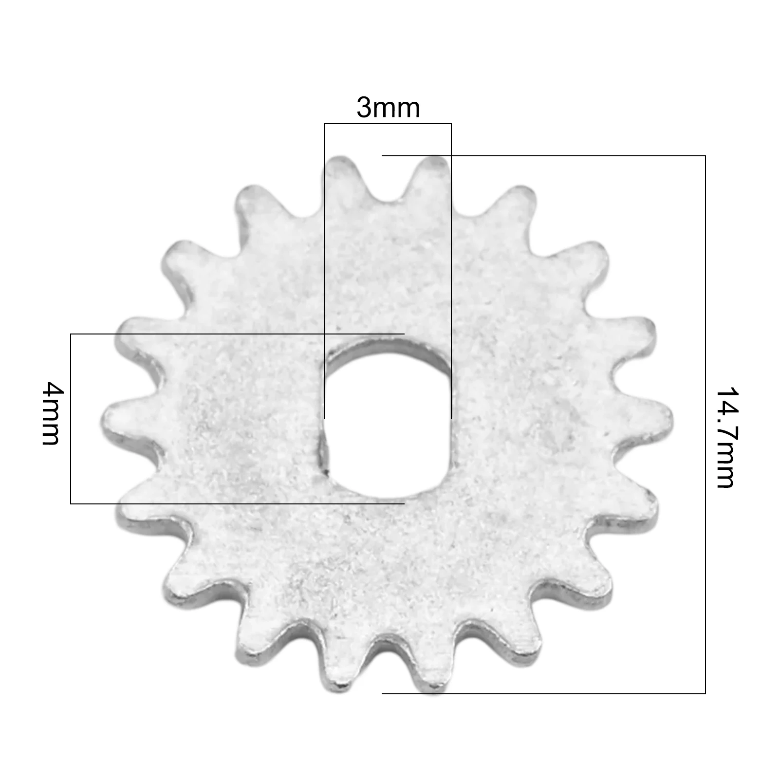 1pc Angeln Reel Spinner Rad Ratsche Getriebe Metall Teile Für Spindel Aussprache Beschleunigung Reparatur Ersetzen Angeln Getriebe Teile – Detail 4