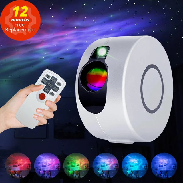 Night Light Projector with Music LED Star Light Projector Remote Control  Galaxy Star Sky Projector Light Starry Projector Star Projector Night Light  for Kids Adults Wedding Christmas