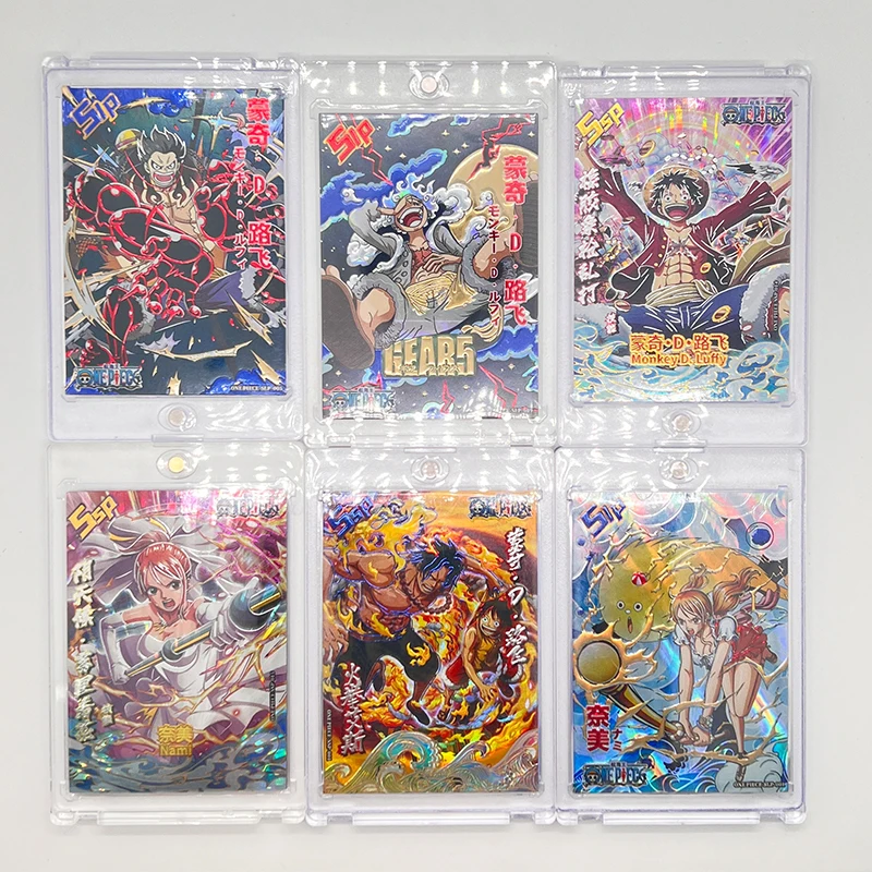 Scimmia Di Un Pezzo D. Rufy Portgas-D- Ace Nami Personaggi Anime Ssp Sip Cards Collezioni Di Giochi Regali Di Compleanno Per Ragazzi Rari