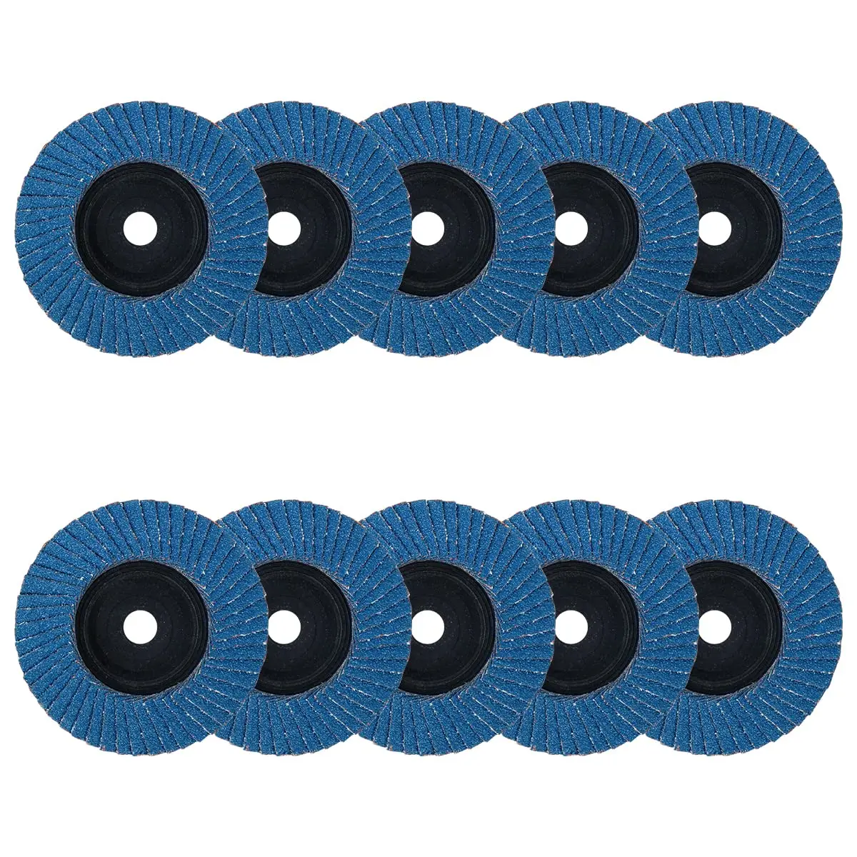 YKLP disques à lamelles 75mm meuleuses en zircone disque de ponçage Type 27 meules pour tôle d'acier inoxydable