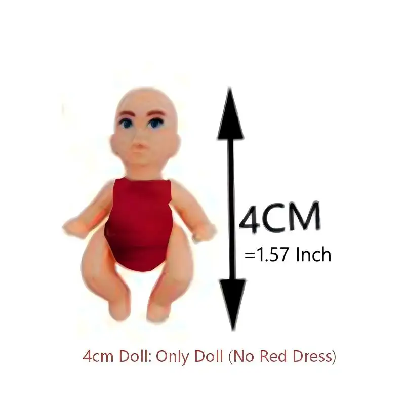귀여운 1.57인치  모델 2.76인치 베이비 돌 DIY 메이크업 페인팅 드로잉용 최고의 아이템