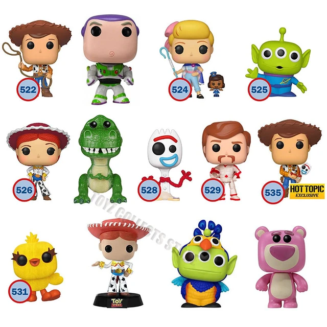 Funko Pop Disney Movies Toy Story Rex #171 Buzz Lightyear #02 Lotso #13  Jessie #19 Alien Vinyl Figures Action Toys Dolls Gifts - AliExpress