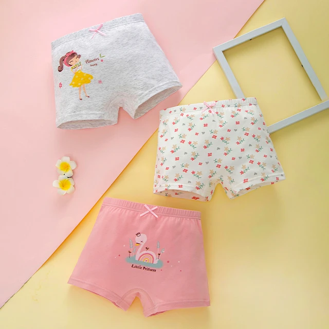 Kids Infant Baby Girls Underpants Cute Cartoon Print Top Underwear Girl Girl  8 Toddler Girls Underwear 4t Girls Panties 12 - AliExpress