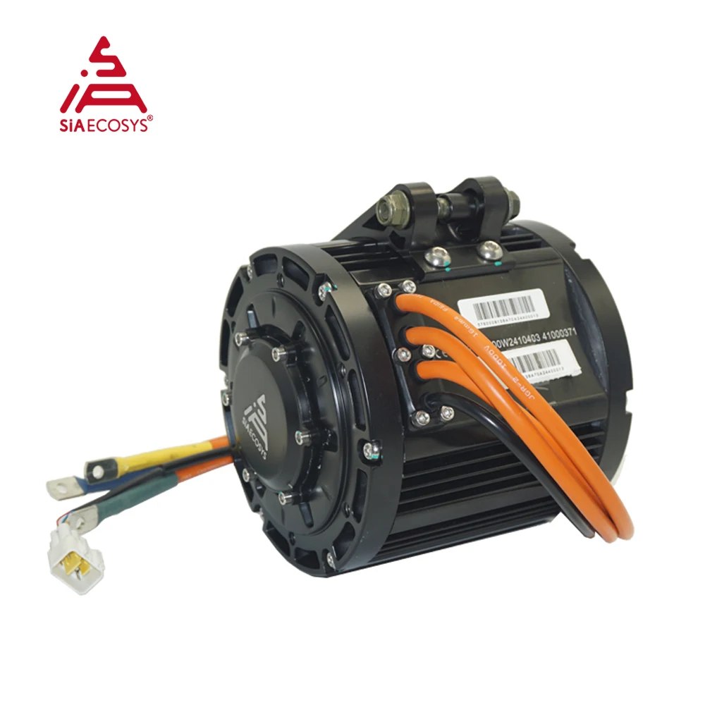 QS Motor 138 3000W 70H V1 Mid Drive Motor Spline Shaft with