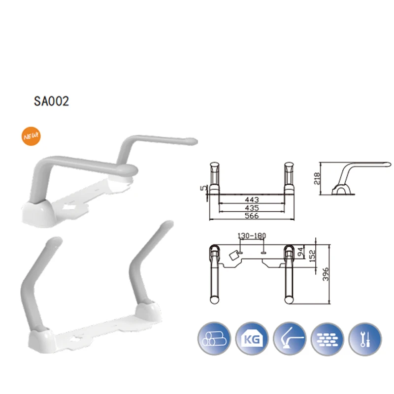elevated  seat in toilet baby access low  toiletdisable monobloc inodoro change bathroom padded toilet Medical grab bar toilett 4