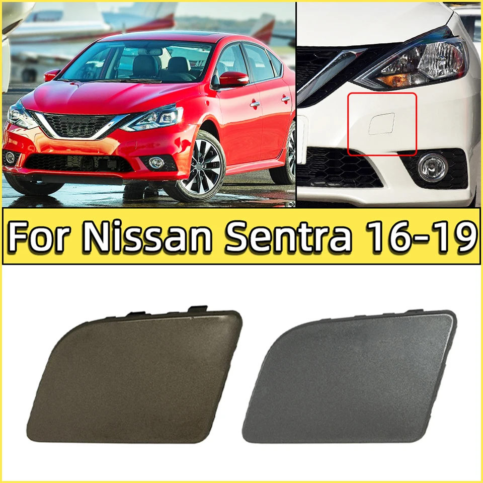 Передний бампер для Nissan Sentra 2016 2017 2018 2019 622A03YU0H 622A0-3YU0H 2016 2017 2018 car rear fog lampshade light cover trim shell exterior accessories abs for nissan sentra chromium styling