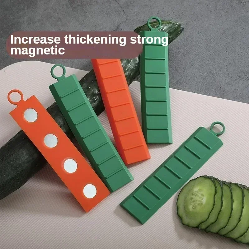 Silicone Vegetable Cutter Non-Stick Cutting Slicer Magnetic Design Cooking Tool Kitchen Accessorie