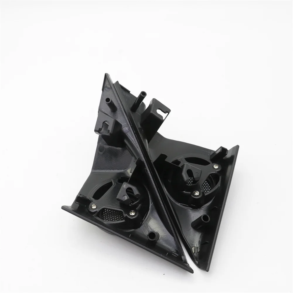 2PCS Car Tweeter Refitting Audio Door Angle Gum Speaker Cover Boxes Mounts for Toyota Reiz 2014