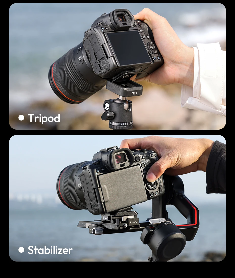 Traveler-Uka Tripod Portable Tripod Selfie Stick for DSLR Camera for Travel Phot