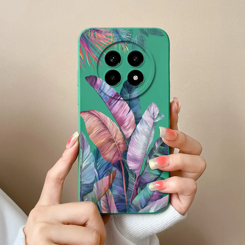 Fashion Aesthetic Style Soft Silicone Shockproof Protective Phone Case - Anti Slip Back Cover
