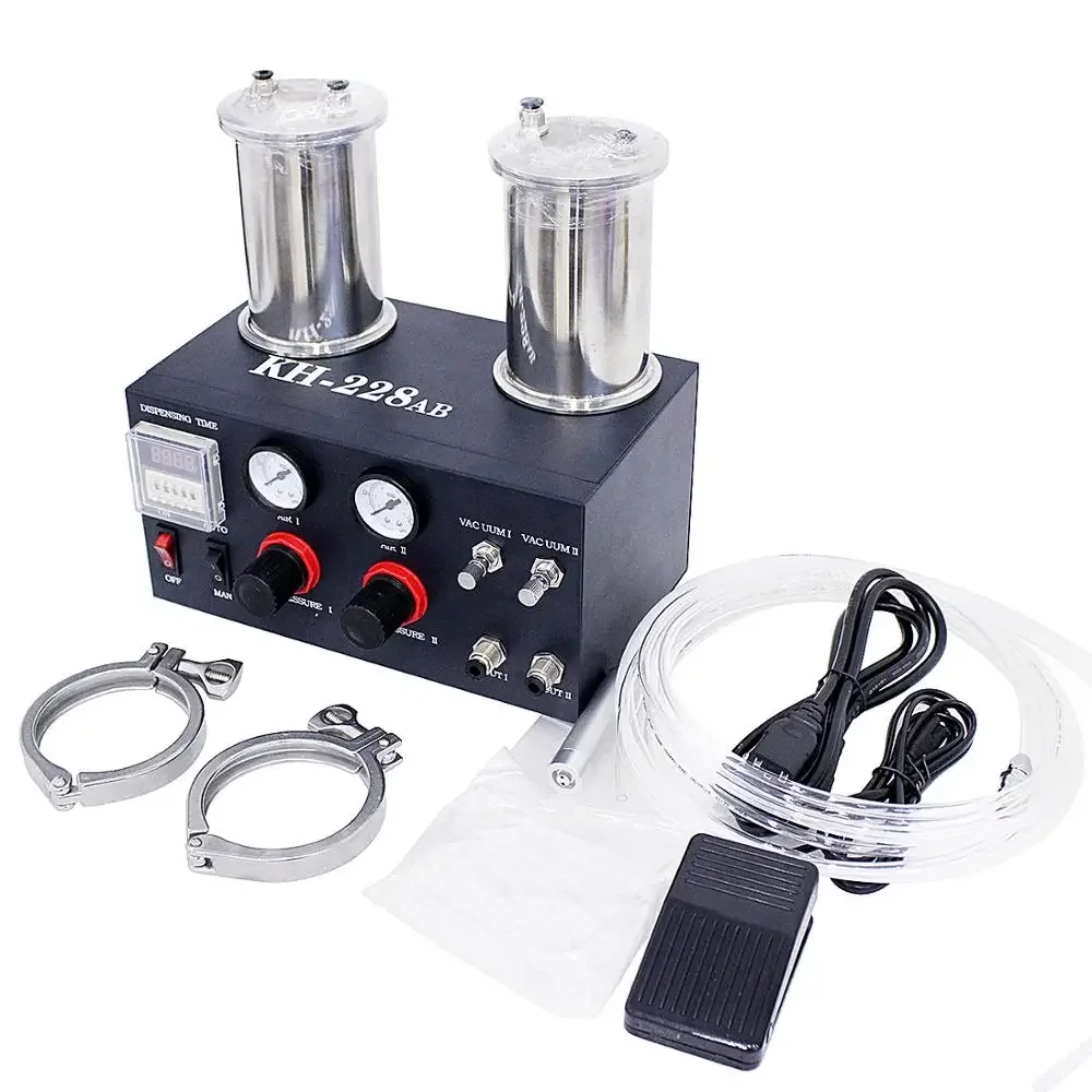Epoxy AB glue automatic two-liquid dispensing machine CNC machine glue machine h