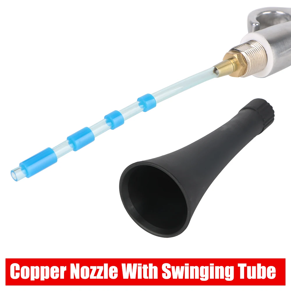 High Pressure Gun Dust Blowing 0.4Mpa-10Mpa Car Wash Gun Dry Cleaning Interior Detailing Cleaning Tools Tornador Air Blow 5