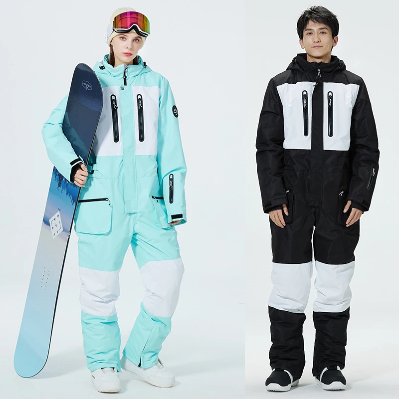 Ski Wear Short Pilot Jacket&Bibs Snow Suit - Unisex (Sold Separately) main image 1