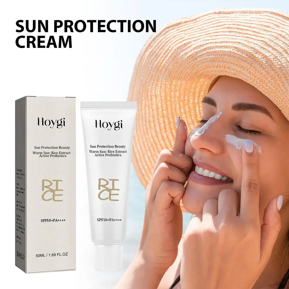 

Face Sunscreen Isolate Ultraviolet Refreshing Oil Control Stick Whitening Sun Moisturize Matta Cream Cream 50ml Sun L6S5