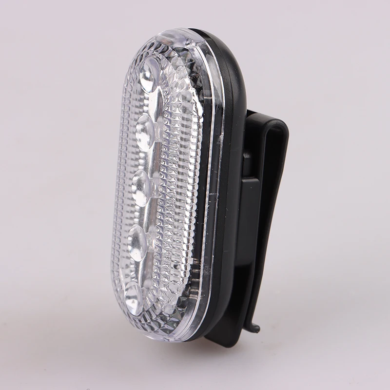 LED Shoulder Lamp Taillight 1PC For Night Running Hiking Cycling Bicycle Safety Warning Multi-function Electric Police Light