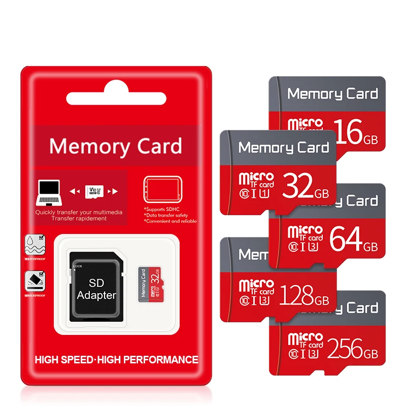 Class10 micro tf sd ī 64GB 128GB 256GB ÷ ޸ ī 16GB 32GB  tf ī,   ޸ ī