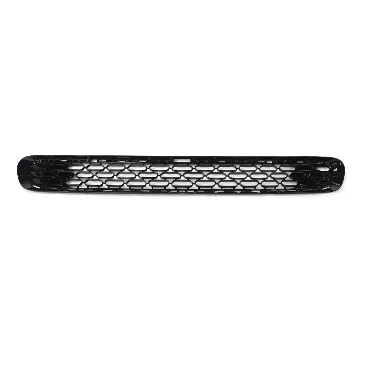 Ersatz für Mini Cooper F55 F56 F57 2014-2021 Vorderer Unterer Kühlergrill Vordere Stoßstange Untere Frontblende Schwarzer Umbau-Rennkühlergrill – Detail 7