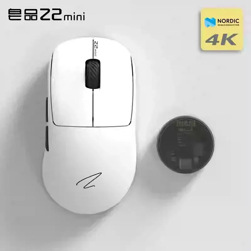 Zaopin Z2 ミニゲーミングマウス 4K PW3395 低遅延軽量ワイヤレス