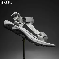 Summer Original Men's Sandals Beach Shoes Wading Shoes Round Head Flat New Comfortable Non-slip Lightweight Best-sellingfashion