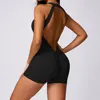 Yoga Set Women's Tracksuit Jumpsuits One Piece Fitness Bodysuit Workout Rompers Sportswear Gym Set Workout Clothes For Women 5