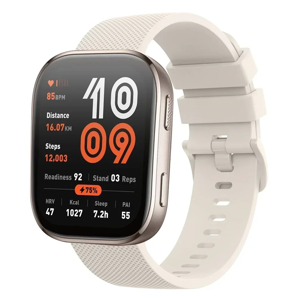 18mm/20mm/22mm Silikonbänder für Amazfit GTS 4/3/2/2e/4 Mini/GTR 4/3/3 Pro/2/2e Sportarmband Amazfit Bip 6-5-3/u/s/pro Band – Detail 9